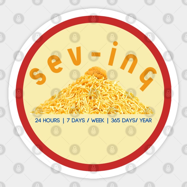 Sev-ing Sticker by Parichay